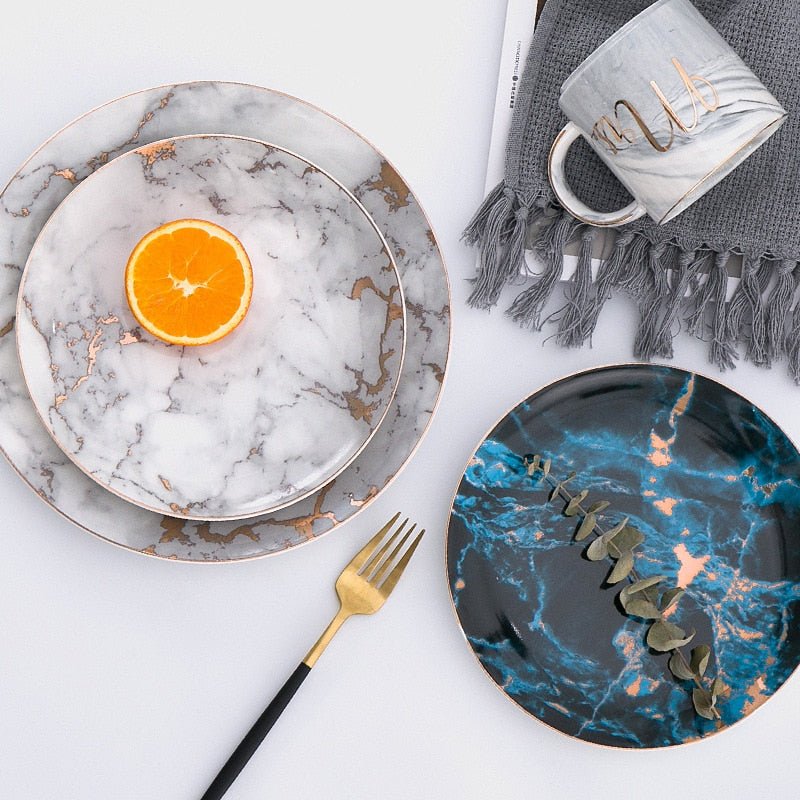 Ellure Marbled Plates - FCHF CITY