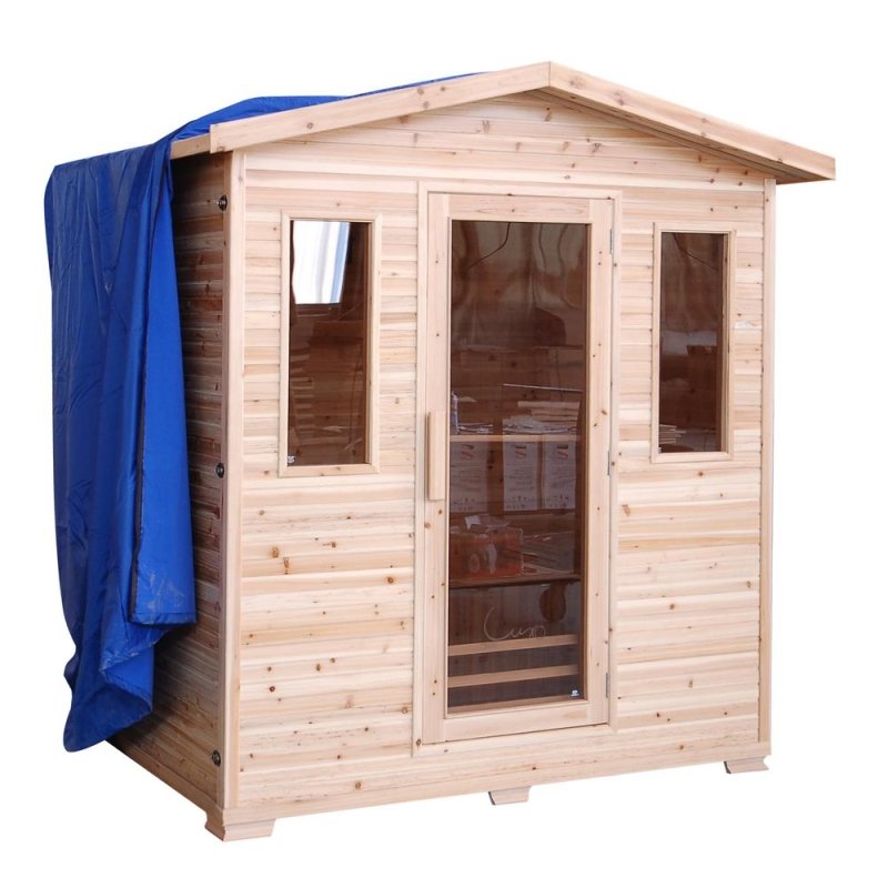 Ellure Outdoor Infrared Sauna - FCHF CITY