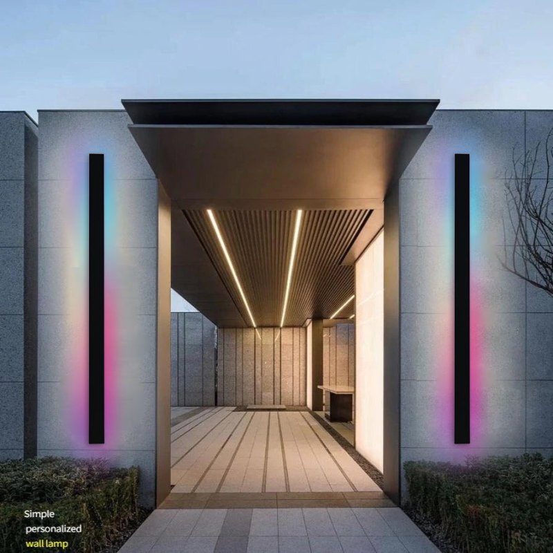 Ellure Sconce Outdoor Wall Light (RGB Version) - FCHF CITY