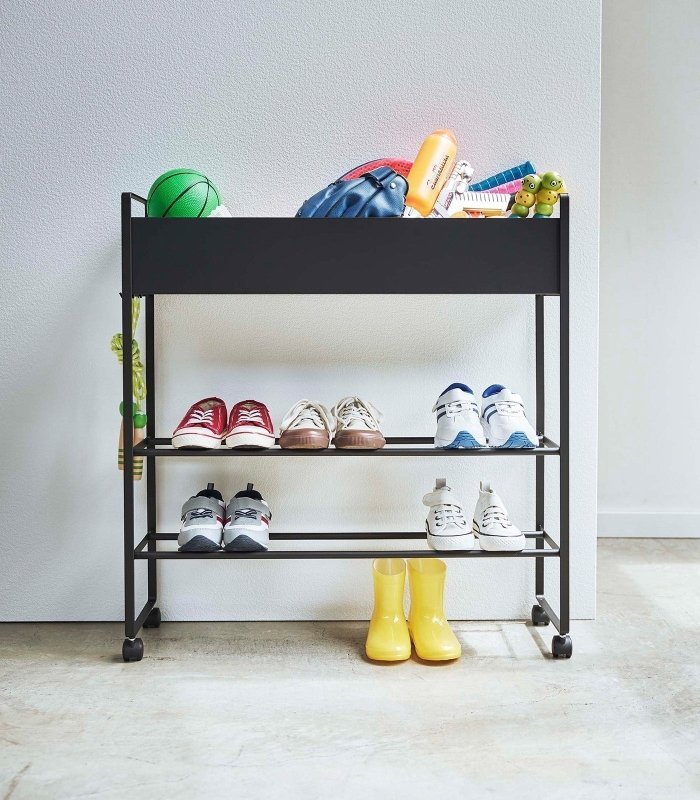 Entryway Storage Cart (29.33" H) - Steel - FCHF CITY