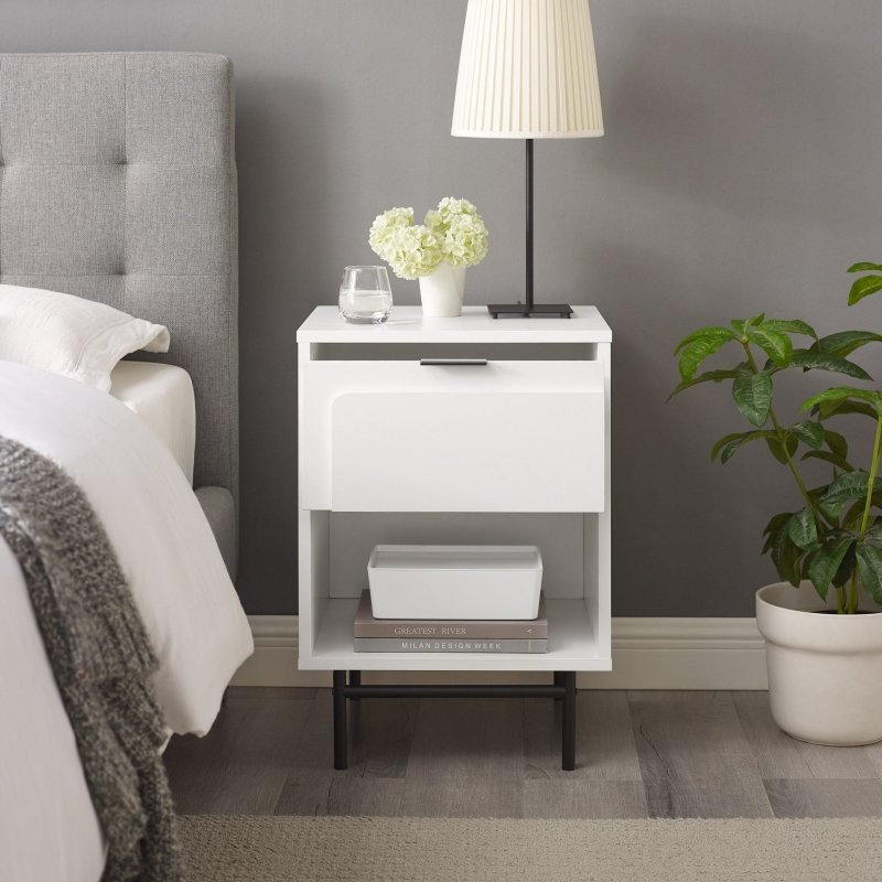 Evelynn 18" Contemporary Nightstand - FCHF CITY