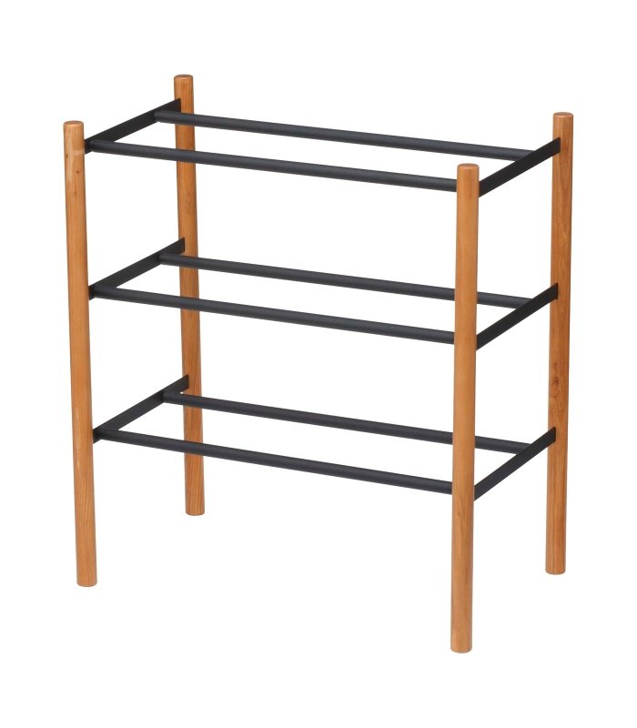 Expandable Shoe Rack (18" H) - Steel - FCHF CITY