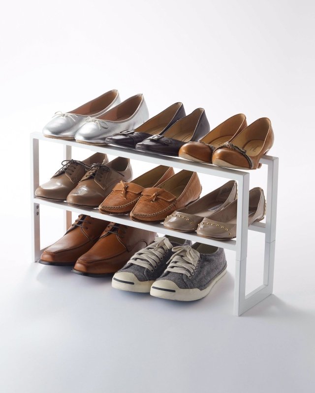 Expandable Shoe Rack - Two Sizes - Steel - FCHF CITY