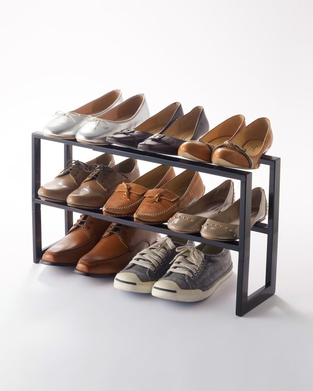 Expandable Shoe Rack - Two Sizes - Steel - FCHF CITY