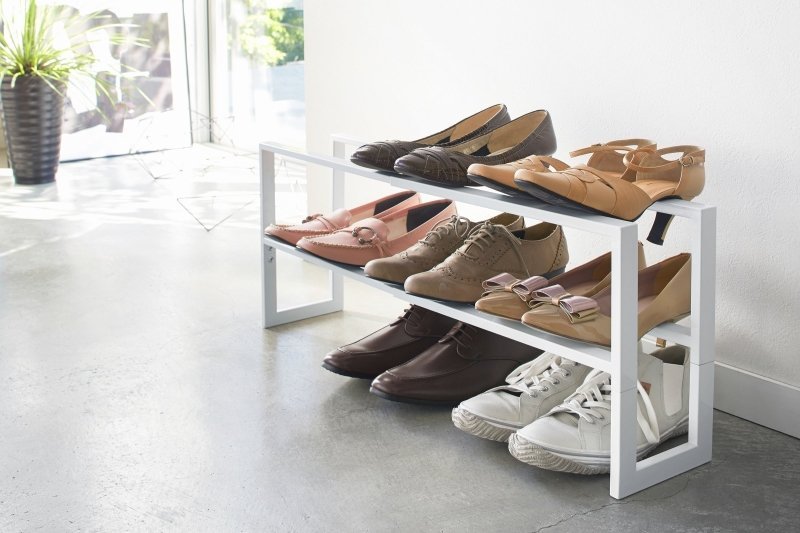 Expandable Shoe Rack - Two Sizes - Steel - FCHF CITY