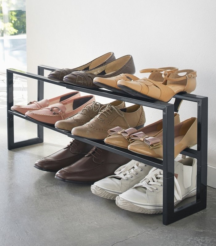 Expandable Shoe Rack - Two Sizes - Steel - FCHF CITY