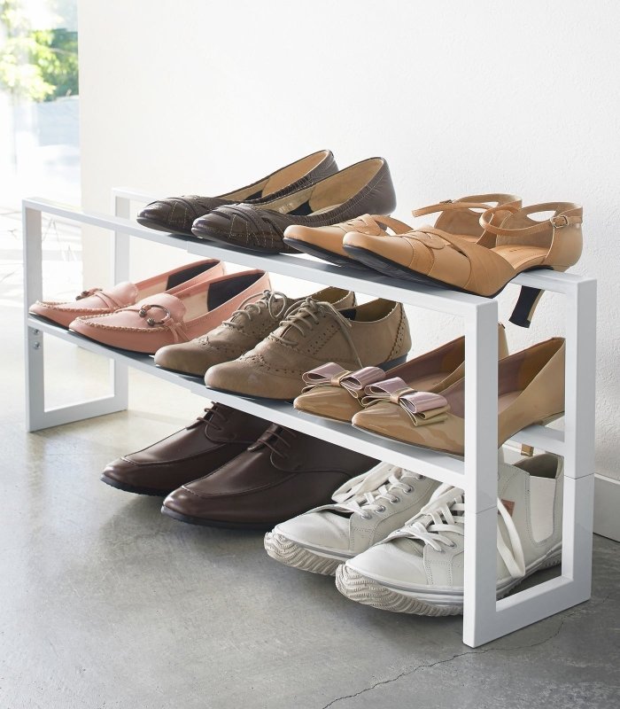 Expandable Shoe Rack - Two Sizes - Steel - FCHF CITY