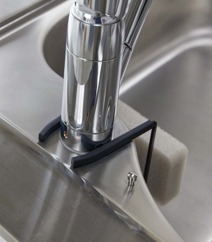 Faucet - Hanging Sponge Holder - Two Sizes - Steel - FCHF CITY