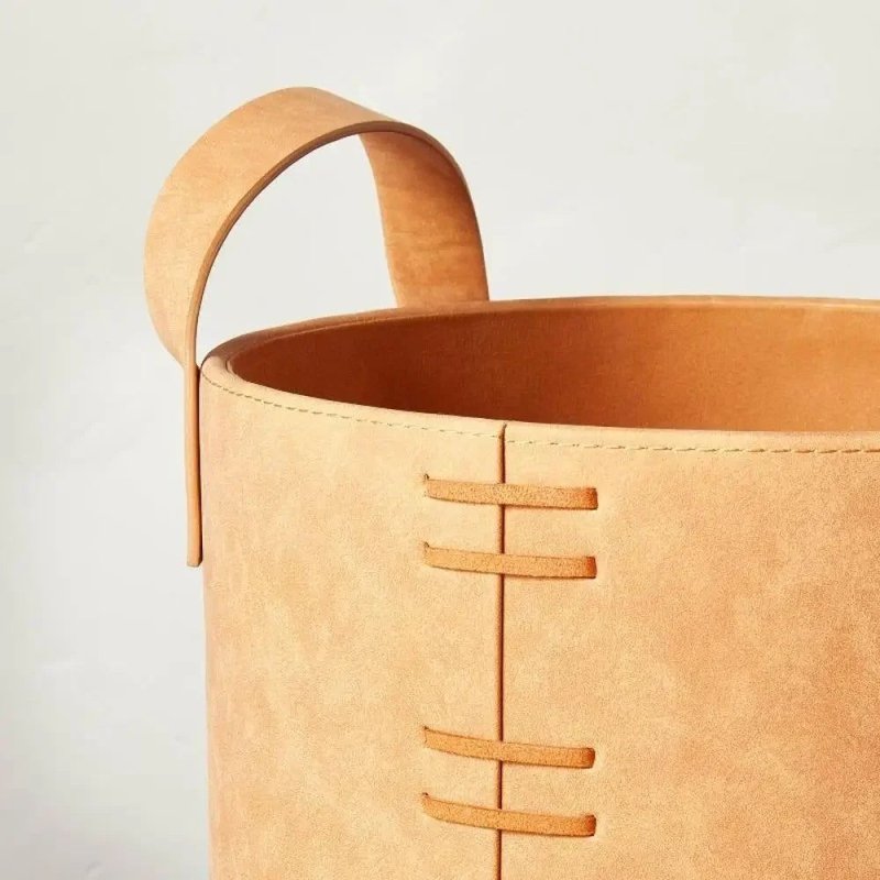 Faux - Leather Storage Bin - FCHF CITY