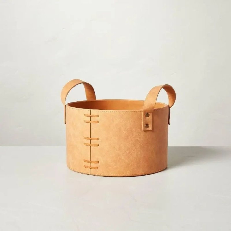 Faux - Leather Storage Bin - FCHF CITY