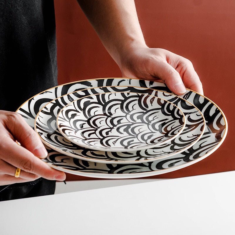 Fchf City Abstract Plates - FCHF CITY