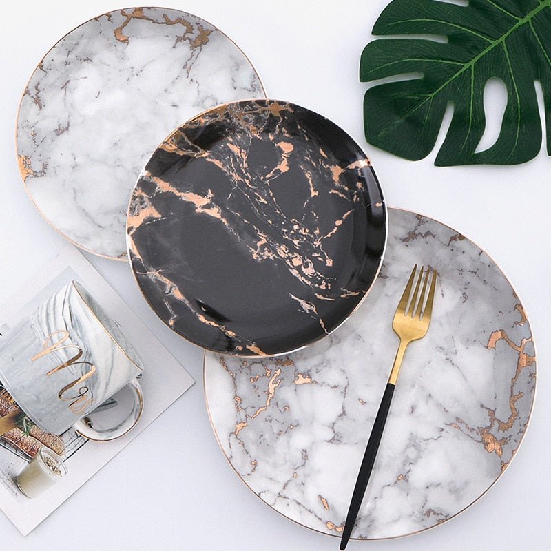 Fchf City Marbled Plates - FCHF CITY