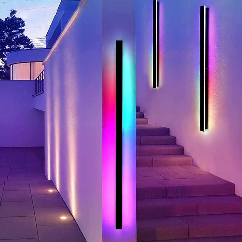 Fchf City Sconce Outdoor Wall Light (RGB Version) - FCHF CITY