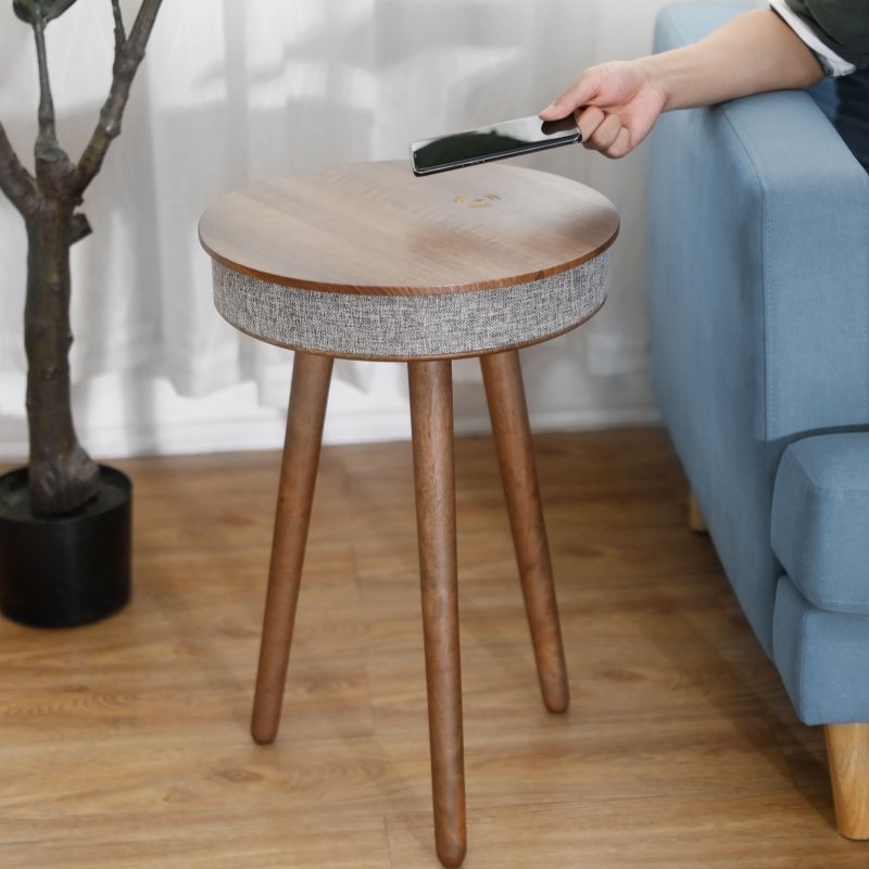 Fchf City Smart Table with Speaker & Wireless Charger - FCHF CITY