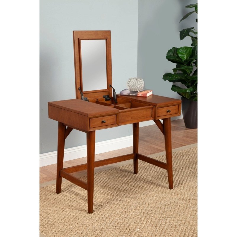 Flynn Bedroom Vanity, Acorn - FCHF CITY