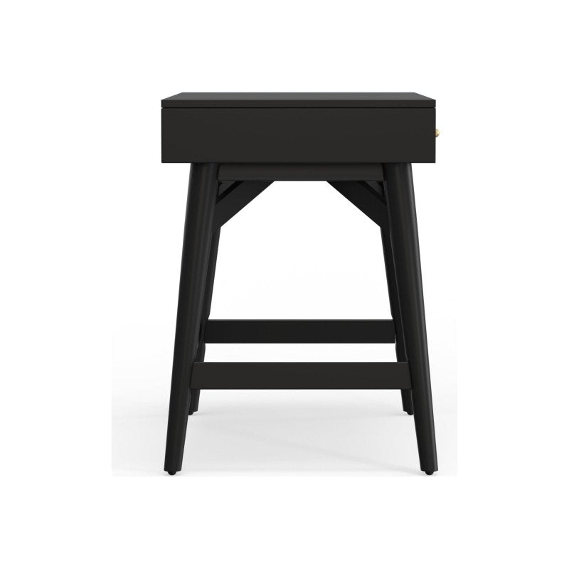 Flynn Bedroom Vanity, Black - FCHF CITY