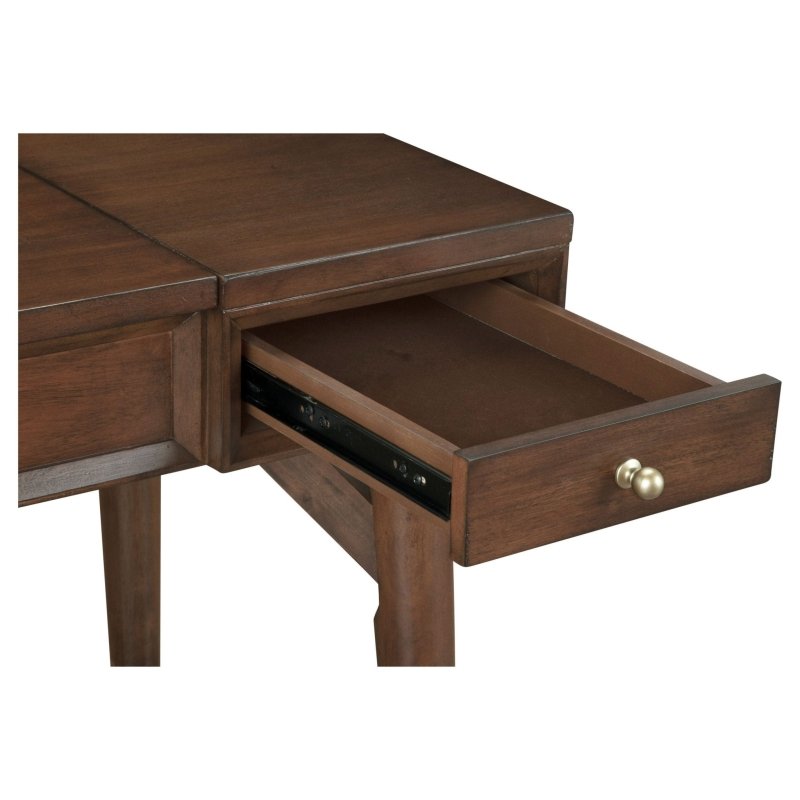 Flynn Bedroom Vanity, Walnut - FCHF CITY
