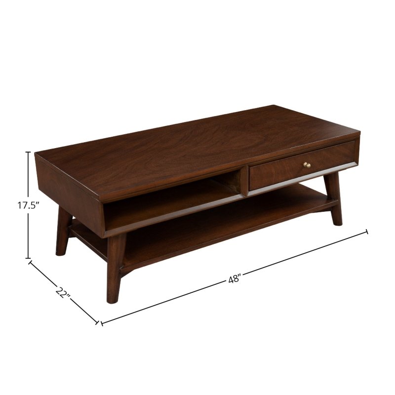 Flynn Coffee Table, Walnut - FCHF CITY