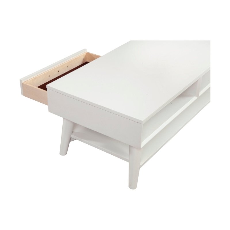 Flynn Coffee Table, White - FCHF CITY