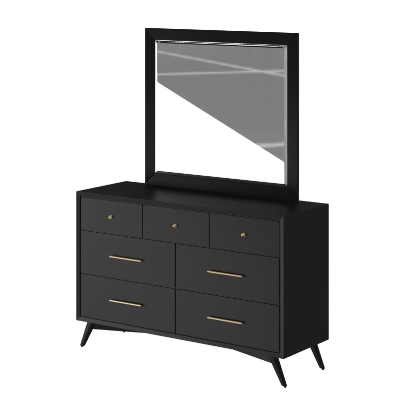 Flynn Dresser, Black - FCHF CITY