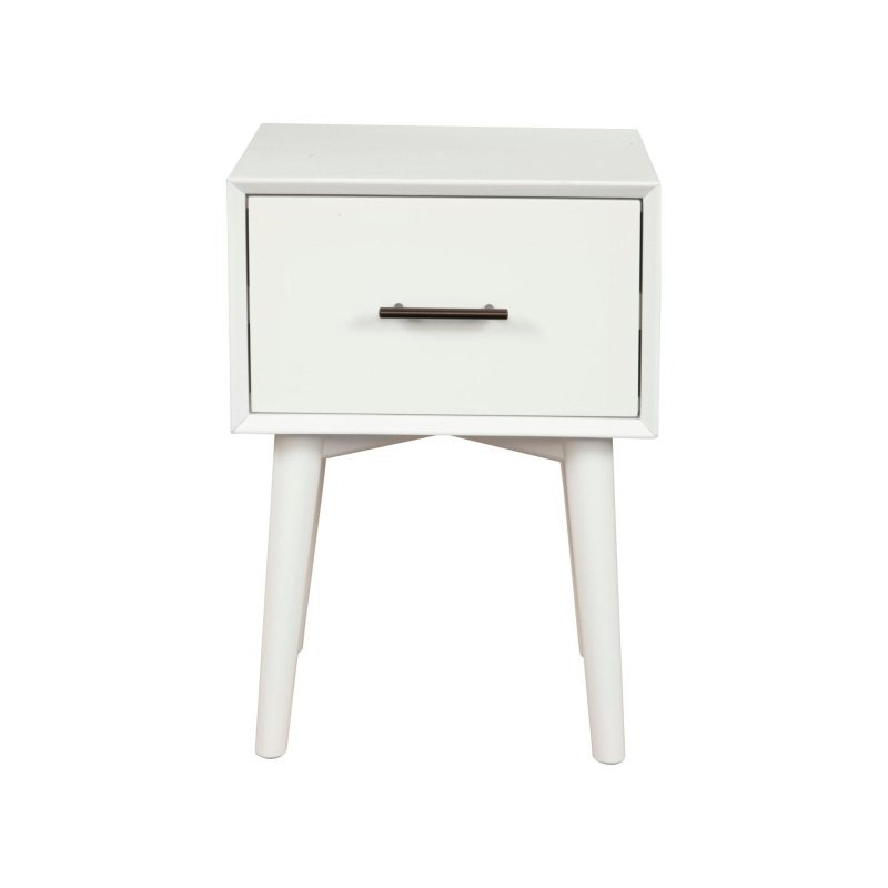 Flynn End Table, White - FCHF CITY