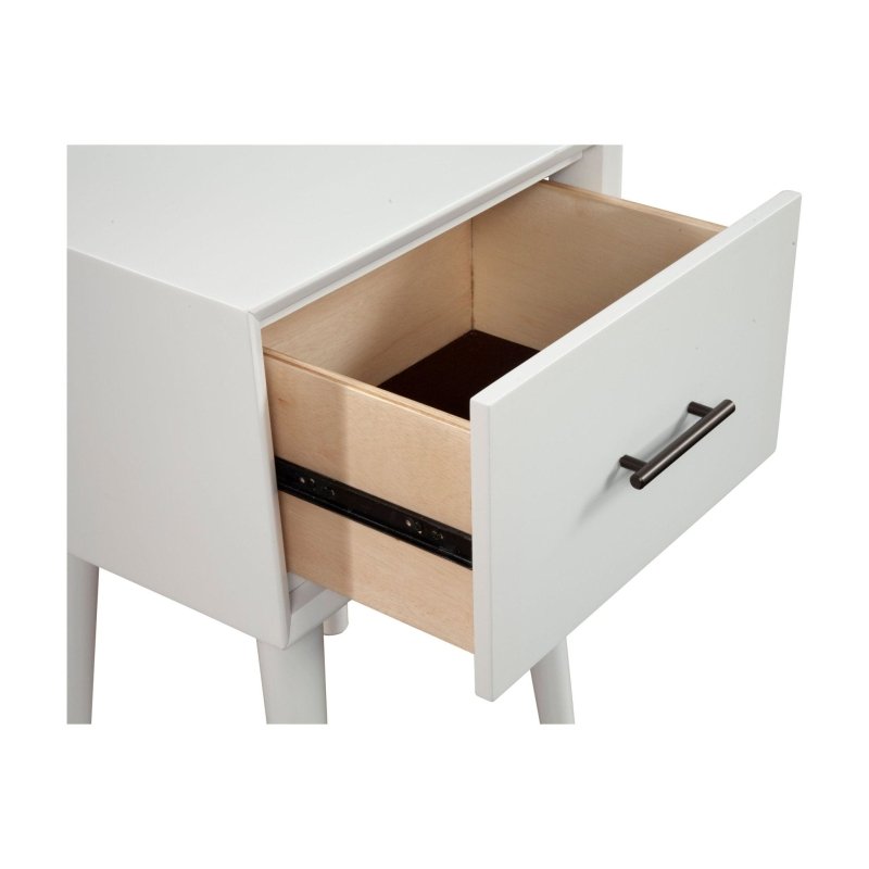Flynn End Table, White - FCHF CITY