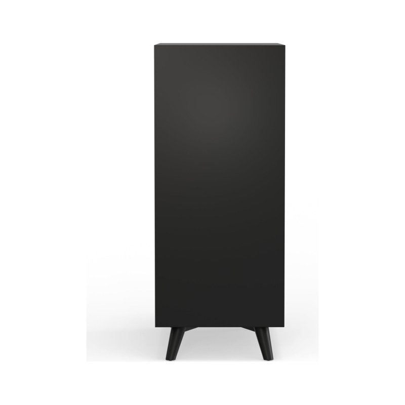 Flynn Large Bar Cabinet, Black - FCHF CITY