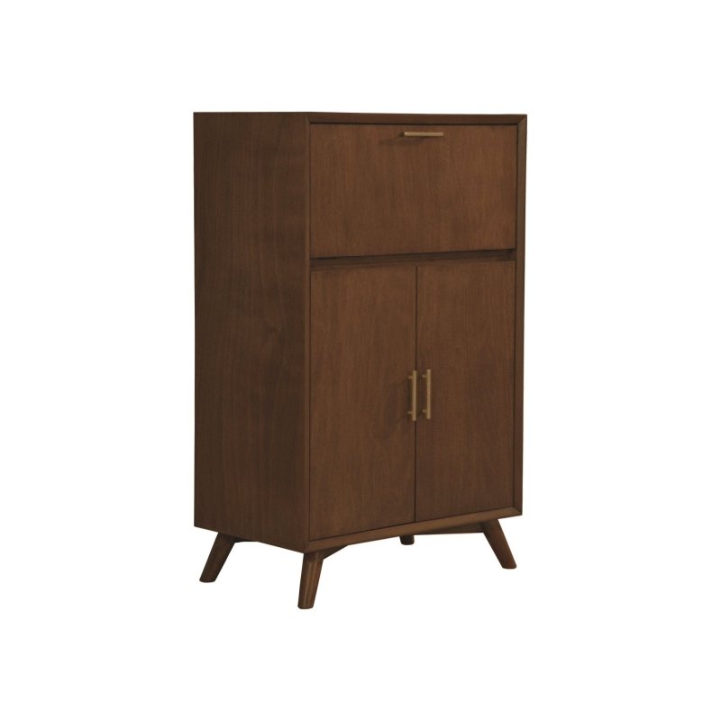 Flynn Large Bar Cabinet, Walnut - FCHF CITY
