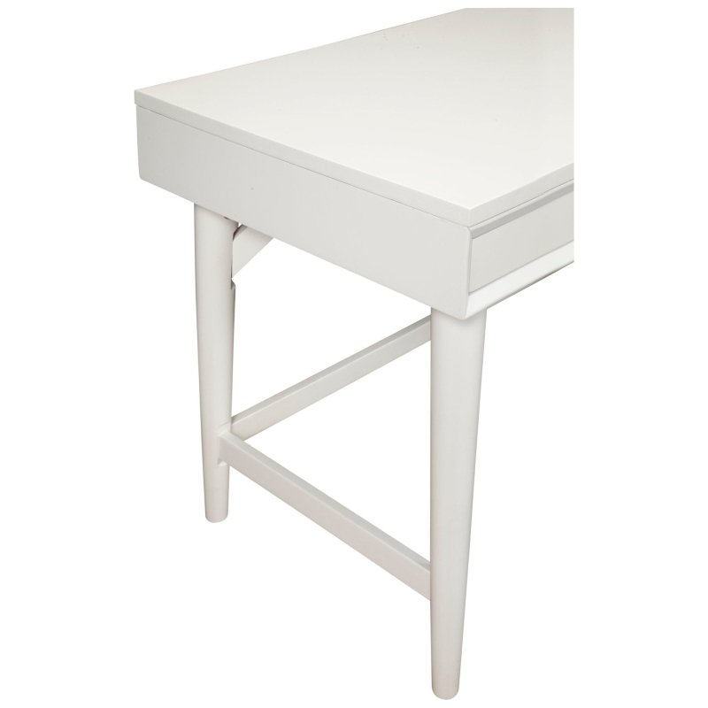 Flynn Large Desk, White - FCHF CITY