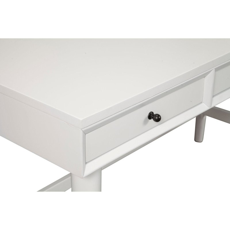 Flynn Large Desk, White - FCHF CITY