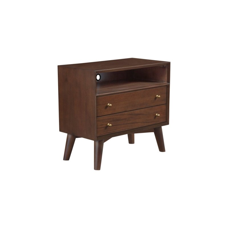 Flynn Large Nightstand, Walnut - FCHF CITY