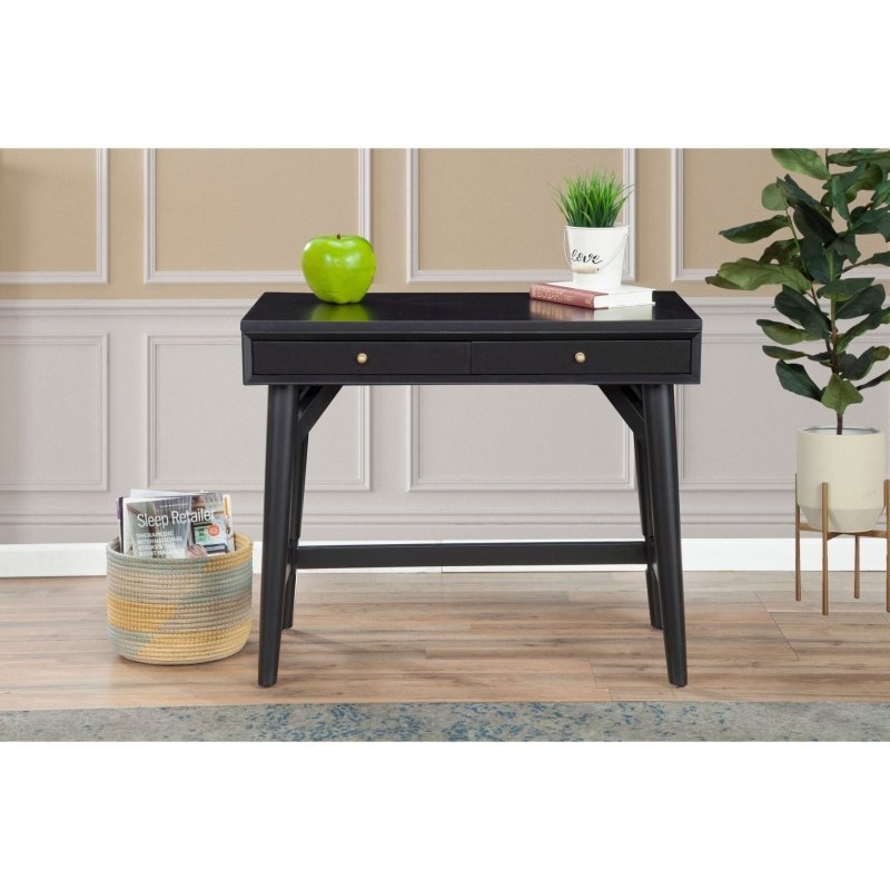Flynn Mini Desk, Black - FCHF CITY