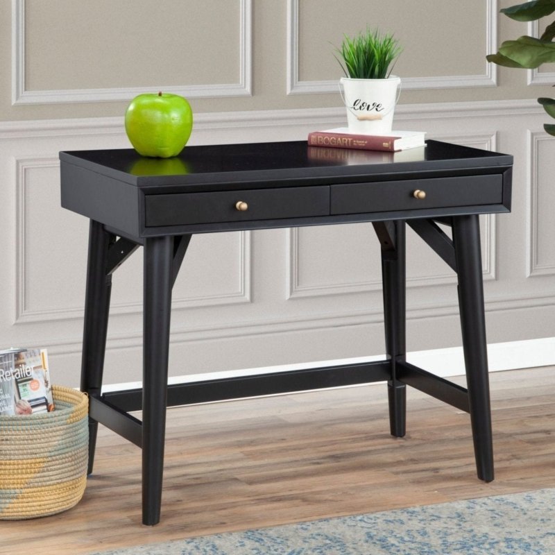 Flynn Mini Desk, Black - FCHF CITY