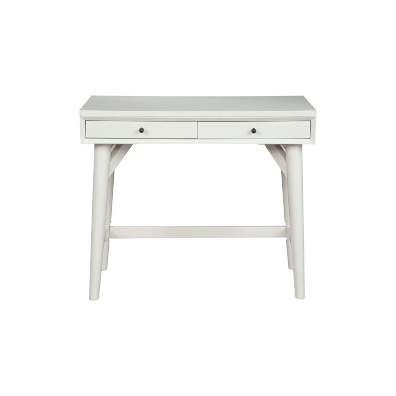 Flynn Mini Desk, White - FCHF CITY