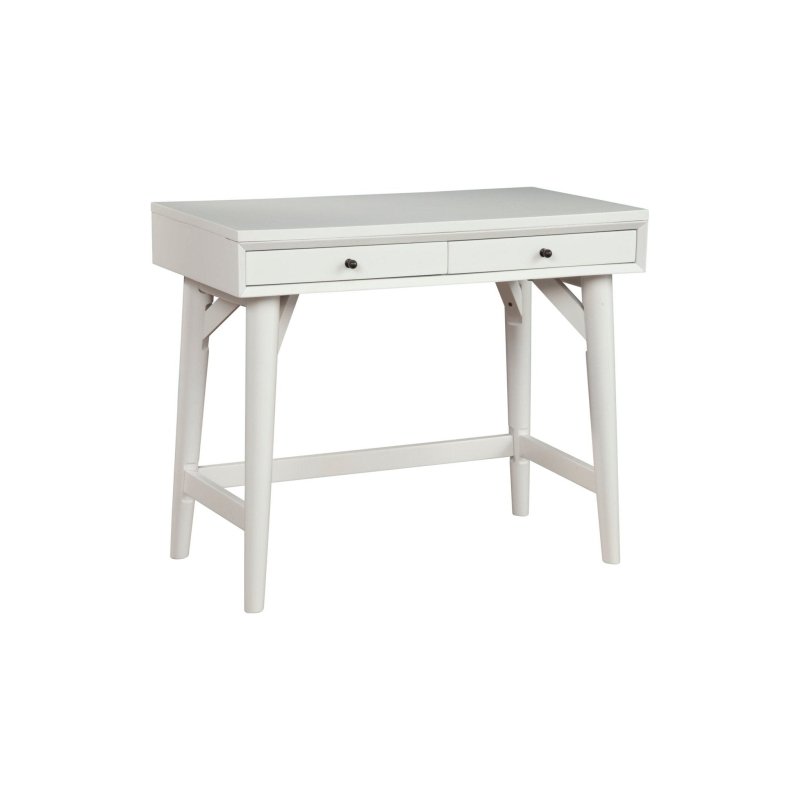 Flynn Mini Desk, White - FCHF CITY