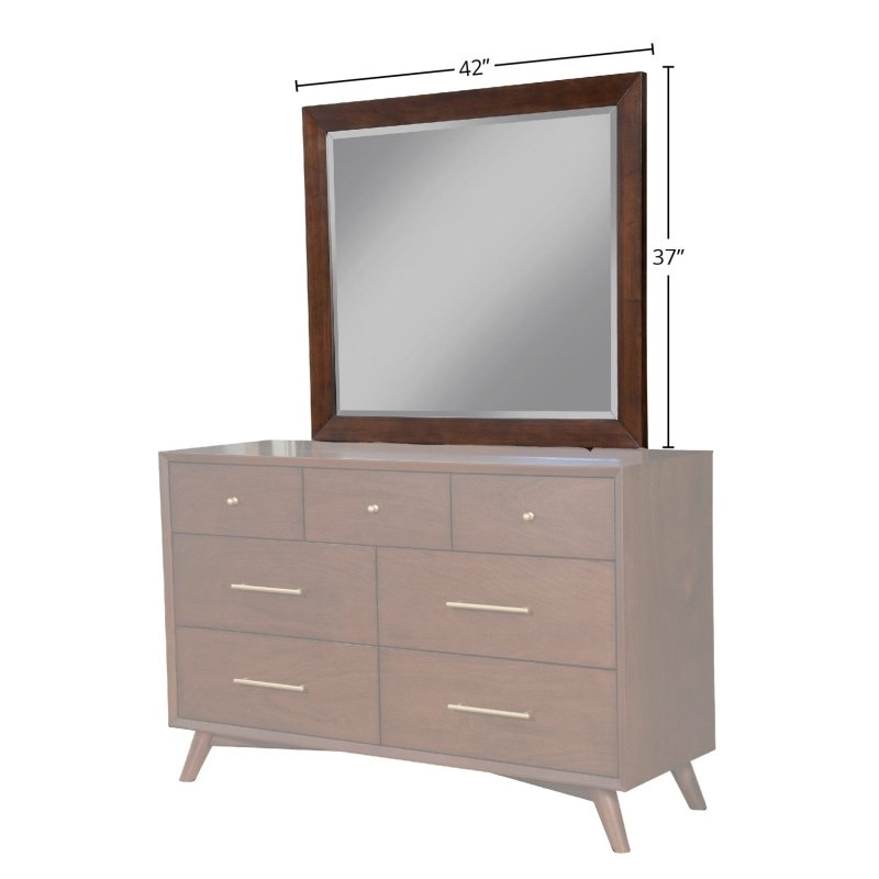 Flynn Mirror, Walnut - FCHF CITY