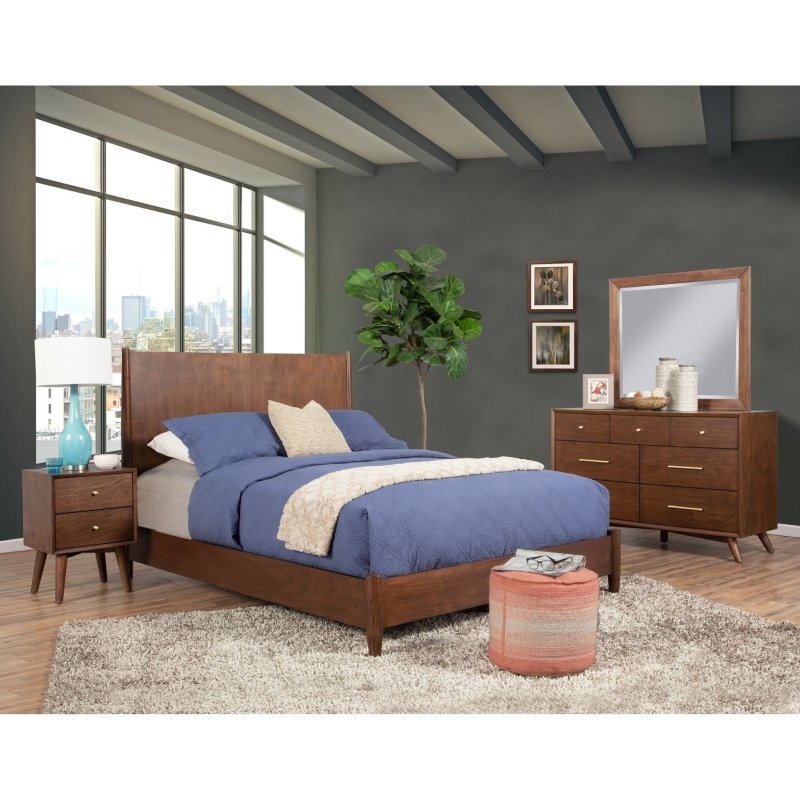 Flynn Mirror, Walnut - FCHF CITY