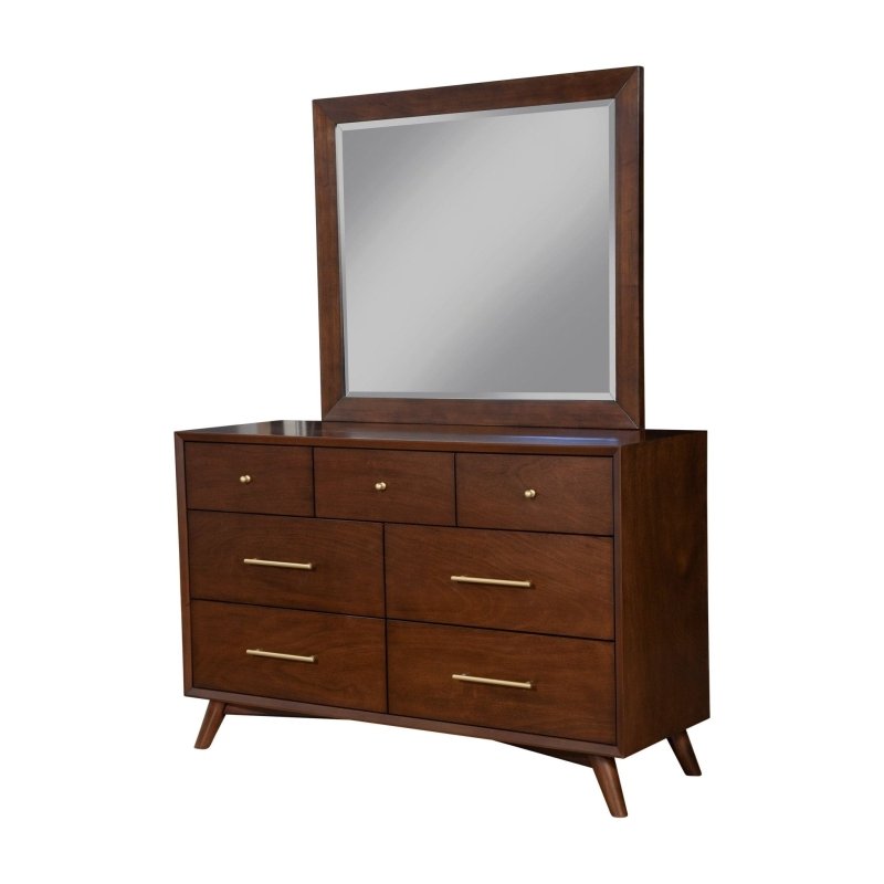 Flynn Mirror, Walnut - FCHF CITY