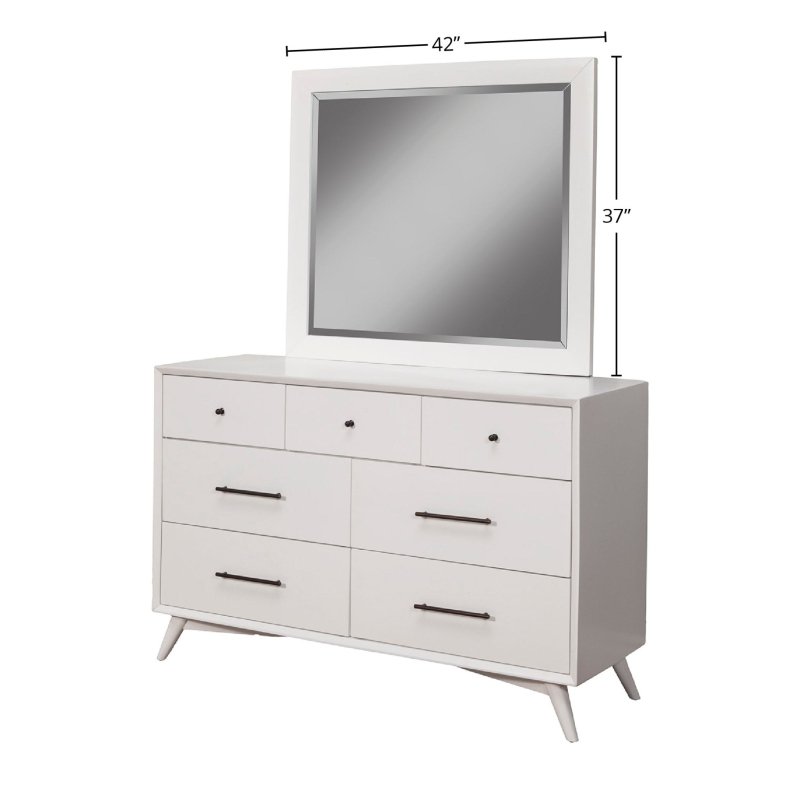 Flynn Mirror, White - FCHF CITY
