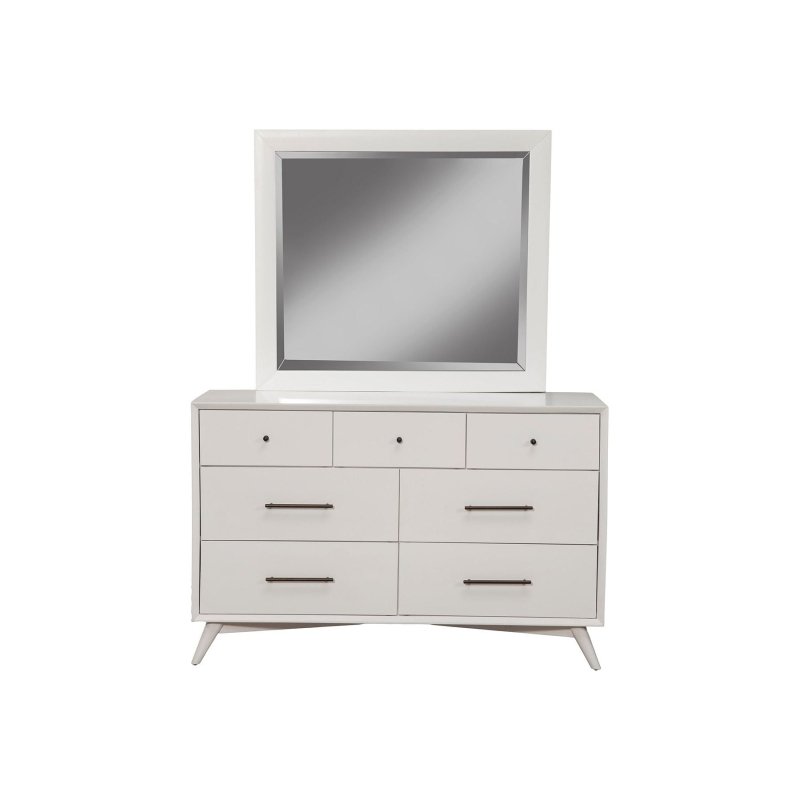 Flynn Mirror, White - FCHF CITY