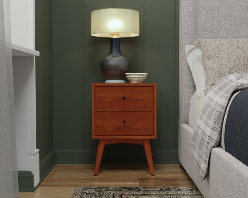Flynn Nightstand, Acorn - FCHF CITY