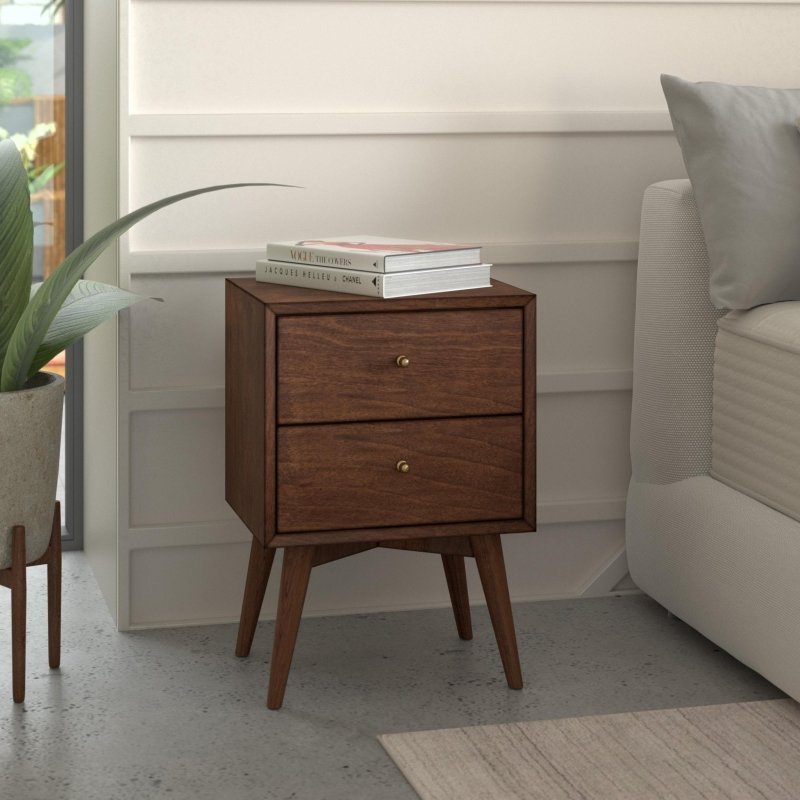 Flynn Nightstand, Walnut - FCHF CITY