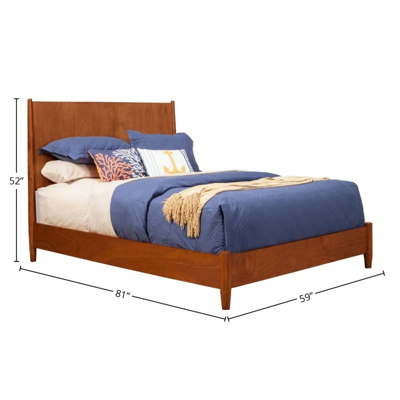 Flynn Panel Bed, Acorn - FCHF CITY