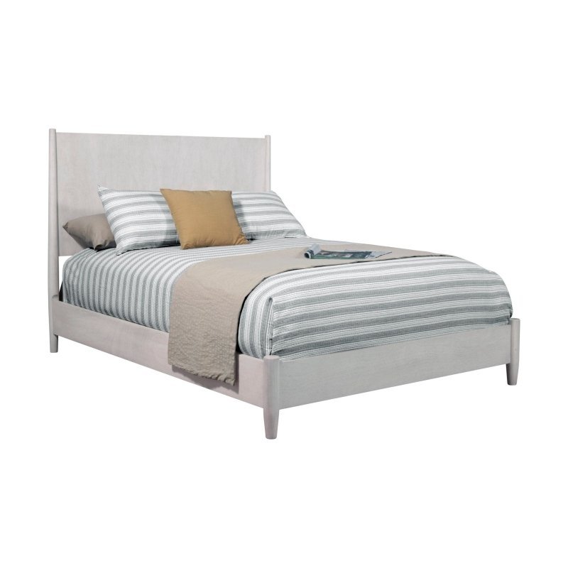 Flynn Panel Bed, Gray - FCHF CITY