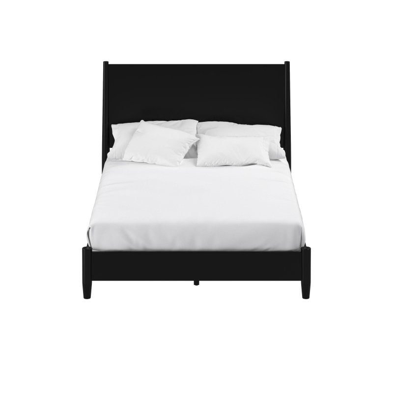 Flynn Platform Bed, Black - FCHF CITY