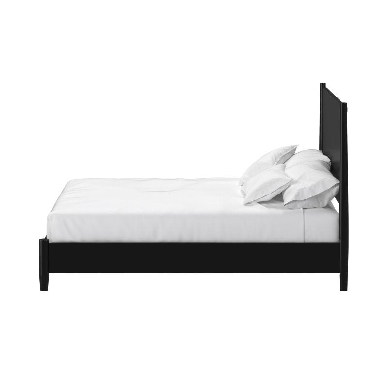 Flynn Platform Bed, Black - FCHF CITY
