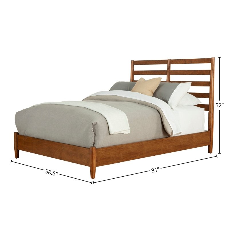 Flynn Retro Bed, Acorn - FCHF CITY