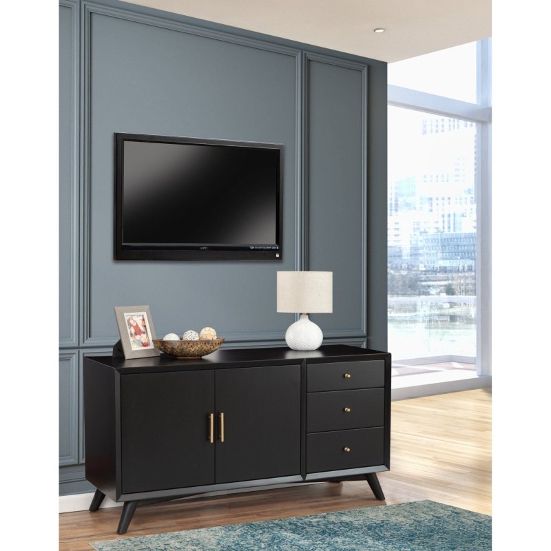 Flynn Sideboard, Black - FCHF CITY