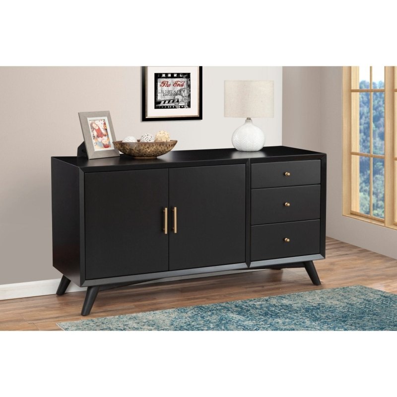 Flynn Sideboard, Black - FCHF CITY