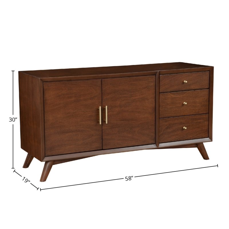 Flynn Sideboard, Walnut - FCHF CITY